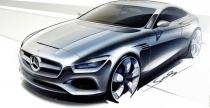 Mercedes S Coupe - wizualizacja