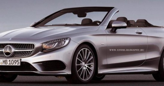 Mercedes S Class Cabrio - wizualizacja