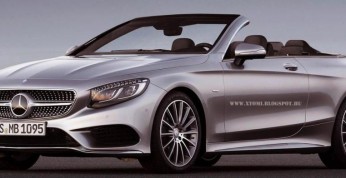 Mercedes S-Class Cabrio na wizualizacjach