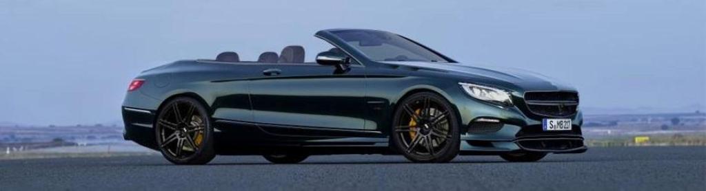 Mercedes S Class Cabrio - wizualizacja