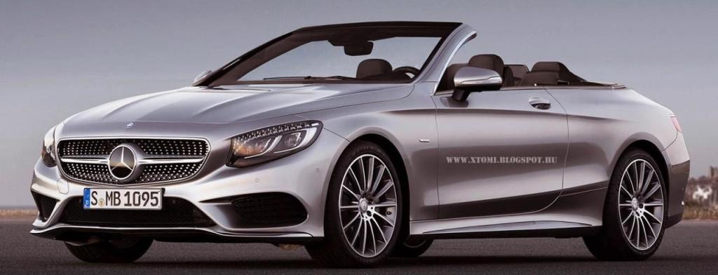 Mercedes S Class Cabrio - wizualizacja