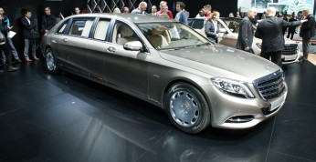 Mercedes Maybach S600 Pullman błyszczy w Genewie