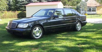 Mercedes S600 należący kiedyś do Schumachera został wystawiony...