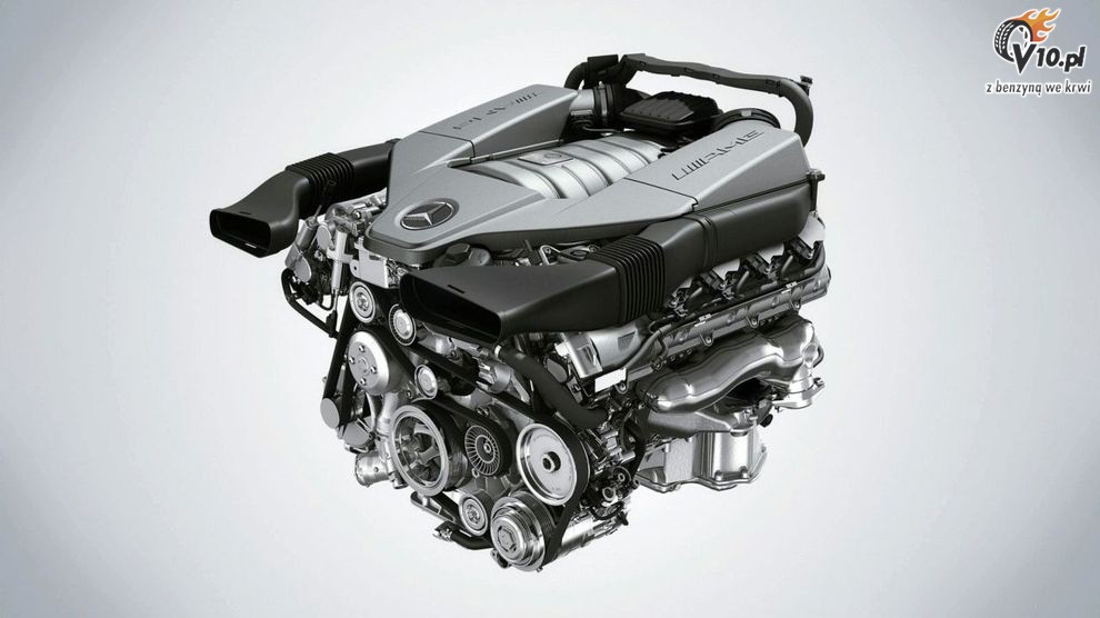 Mercedes - silnik 6.3 V8 AMG