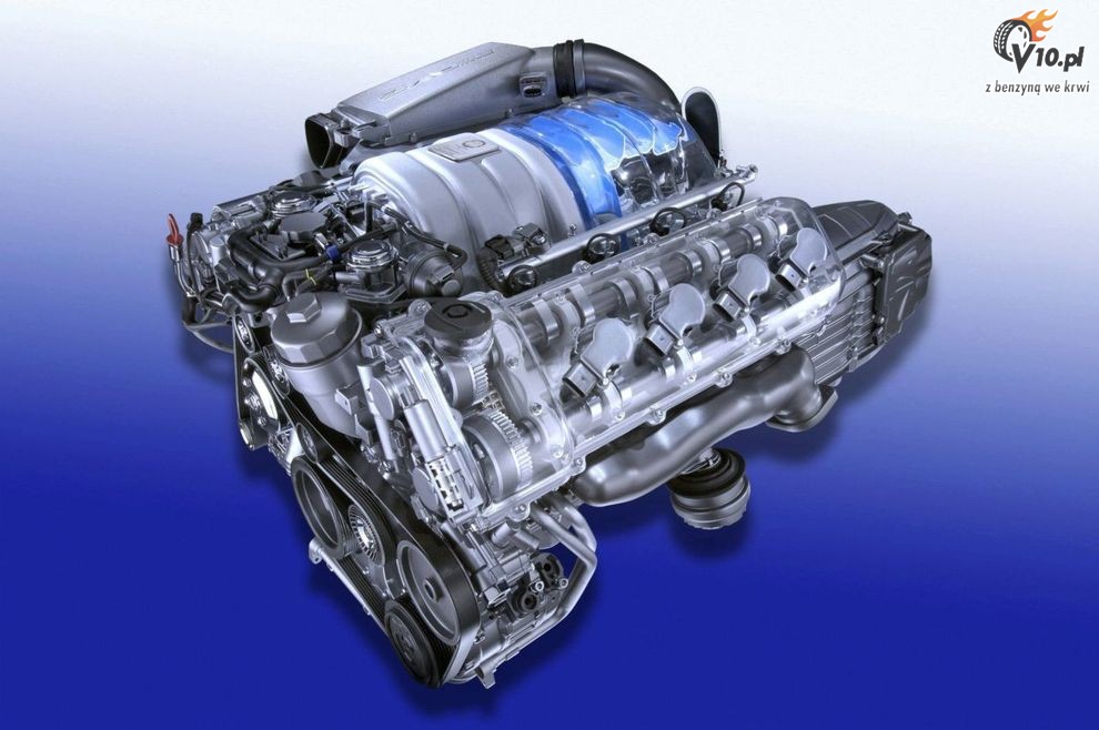 Mercedes - silnik 6.3 V8 AMG