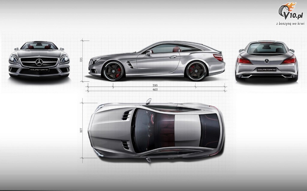 Mercedes SL Coupetorino