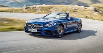 Mercedes SL po face liftingu - oficjalne fotografie