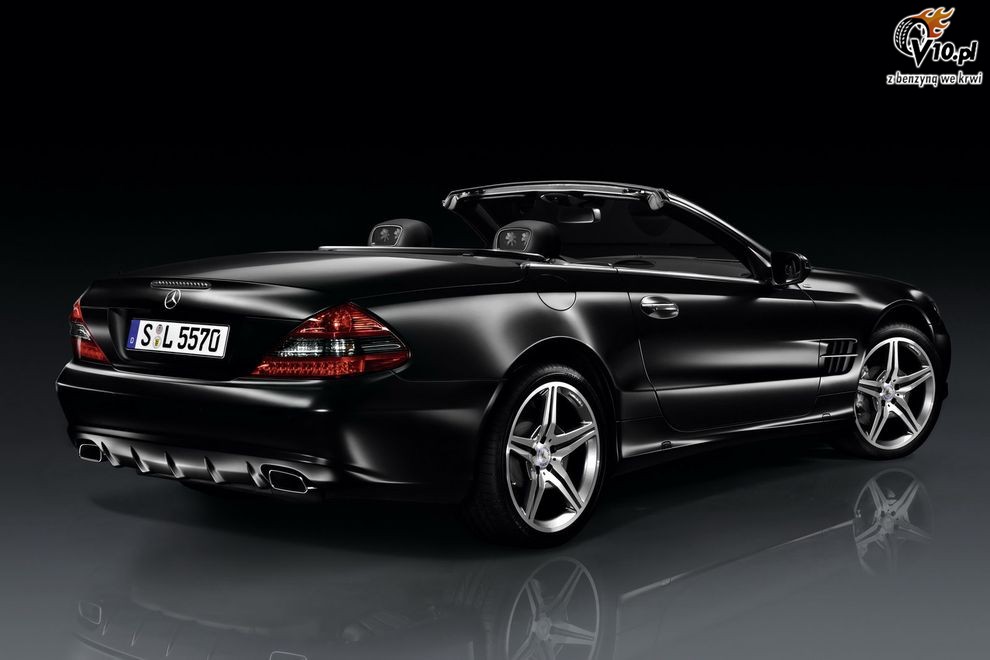 Nowy Mercedes SL Night Edition