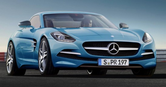 Mercedes AMG GT - wizualizacja