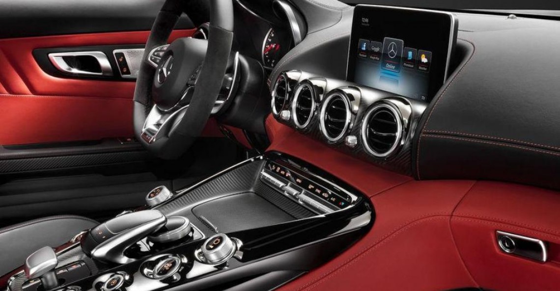 Mercedes AMG GT - wnętrze