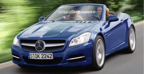 Nowy Mercedes SLK - wizualizacja