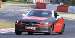 Nowy Mercedes SLK 2011 - zdjcie szpiegowskie