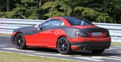 Nowy Mercedes SLK 2011 - zdjcie szpiegowskie