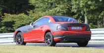 Nowy Mercedes SLK 2011 - zdjcie szpiegowskie