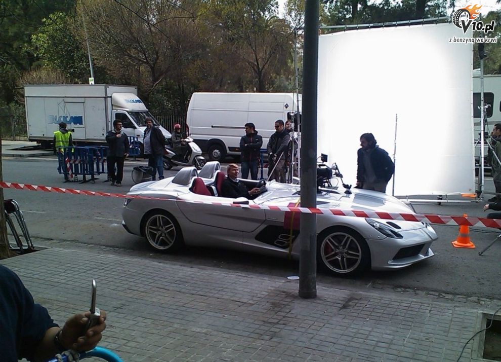 Mercedes SLR Stirling Moss w Barcelonie