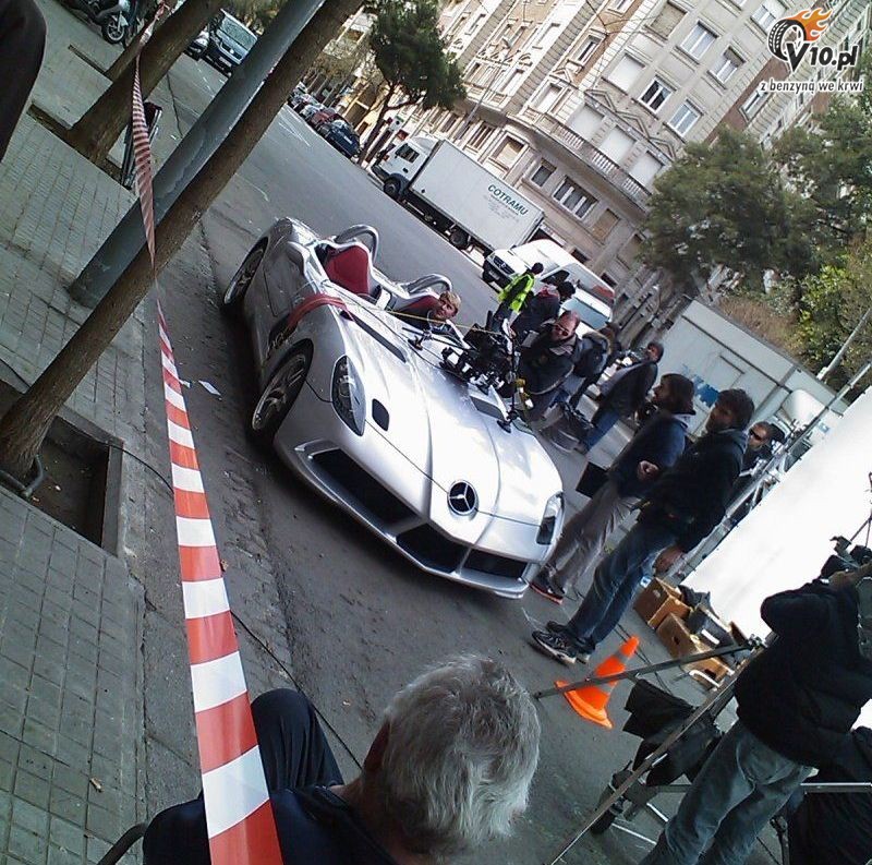 Mercedes SLR Stirling Moss w Barcelonie