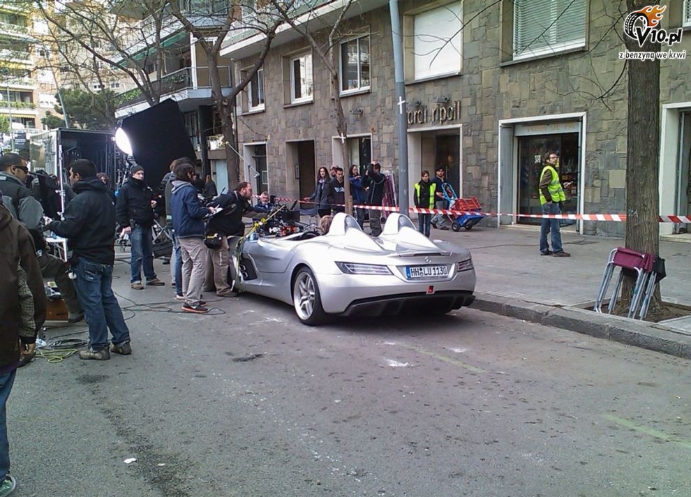 Mercedes SLR Stirling Moss w Barcelonie