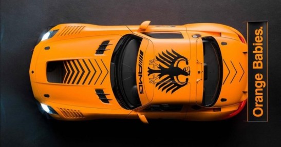 Mercedes SLS AMG GT3 45th Anniversary Edition