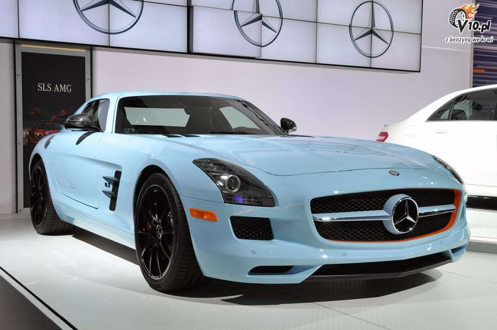 Mercedes SLS AMG Gulf
