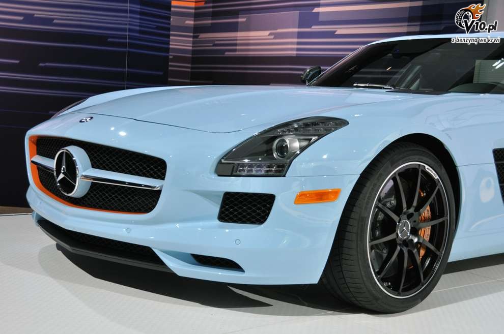 Mercedes SLS AMG Gulf