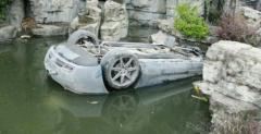 Mercedes SLS AMG - wypadek