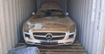 Tak wygląda Mercedes SLS AMG, który spędził rok na dnie oceanu