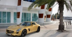 Nowy Mercedes SLS AMG Gullwing Desert Gold
