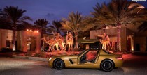 Mercedes SLS AMG Desert Gold