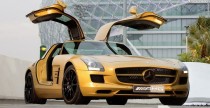 Mercedes SLS AMG Desert Gold