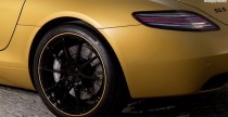 Nowy Mercedes SLS AMG Gullwing Desert Gold