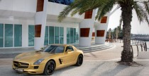 Mercedes SLS AMG Desert Gold