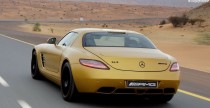 Mercedes SLS AMG Desert Gold
