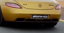 Nowy Mercedes SLS AMG Gullwing Desert Gold