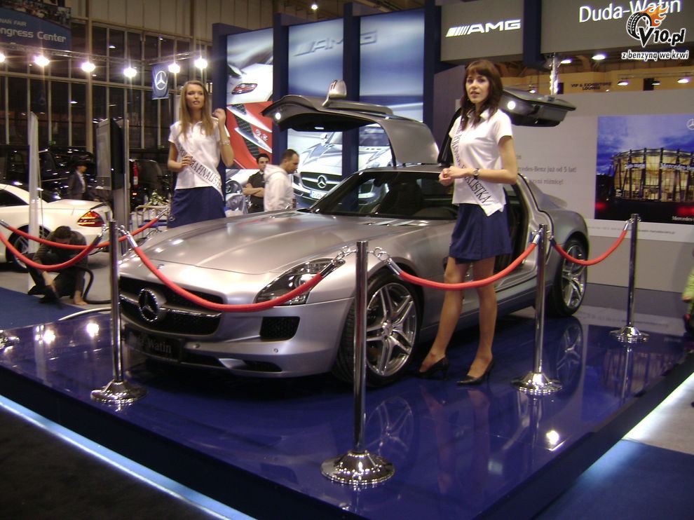 Mercedes SLS AMG Gullwing - Motor Show 2010