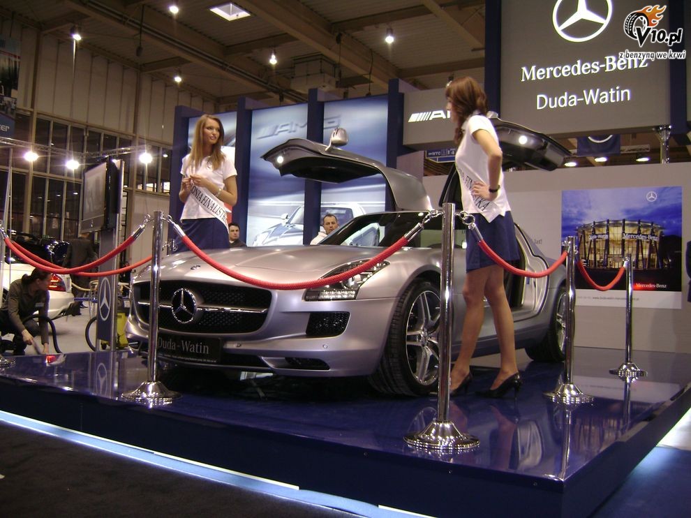 Mercedes SLS AMG Gullwing - Motor Show 2010