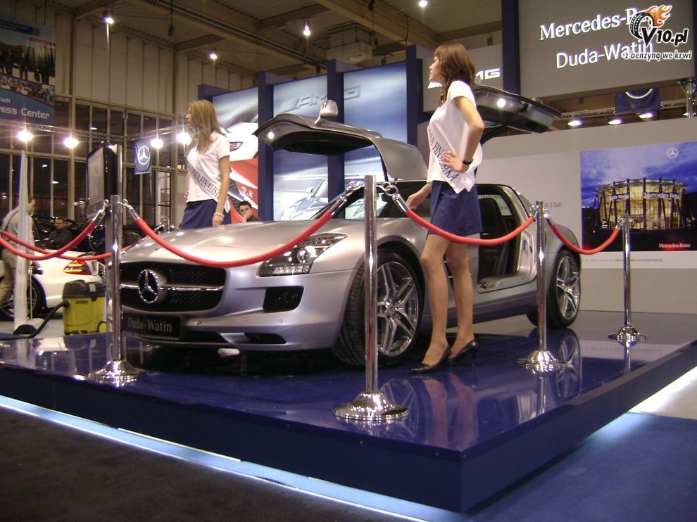Mercedes SLS AMG Gullwing - Motor Show 2010