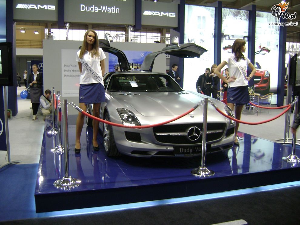 Mercedes SLS AMG Gullwing - Motor Show 2010