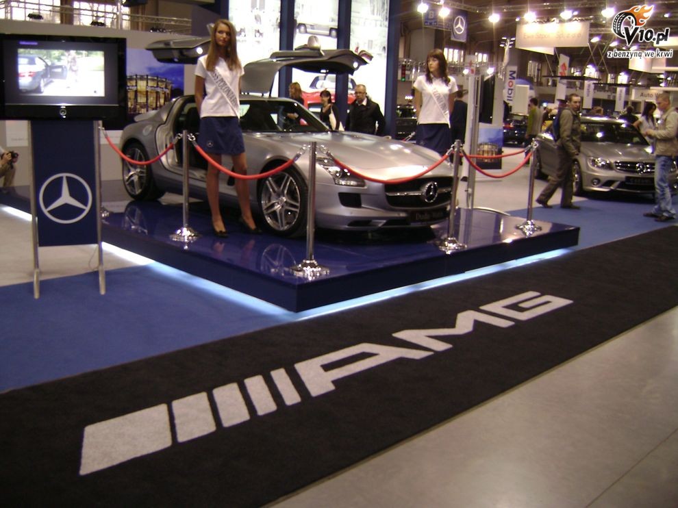 Mercedes SLS AMG Gullwing - Motor Show 2010