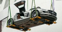 Mercedes SLS AMG Gullwing - nietypowy lot muzeum Stuttgard