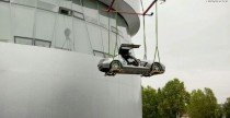 Mercedes SLS AMG Gullwing - nietypowy lot muzeum Stuttgard