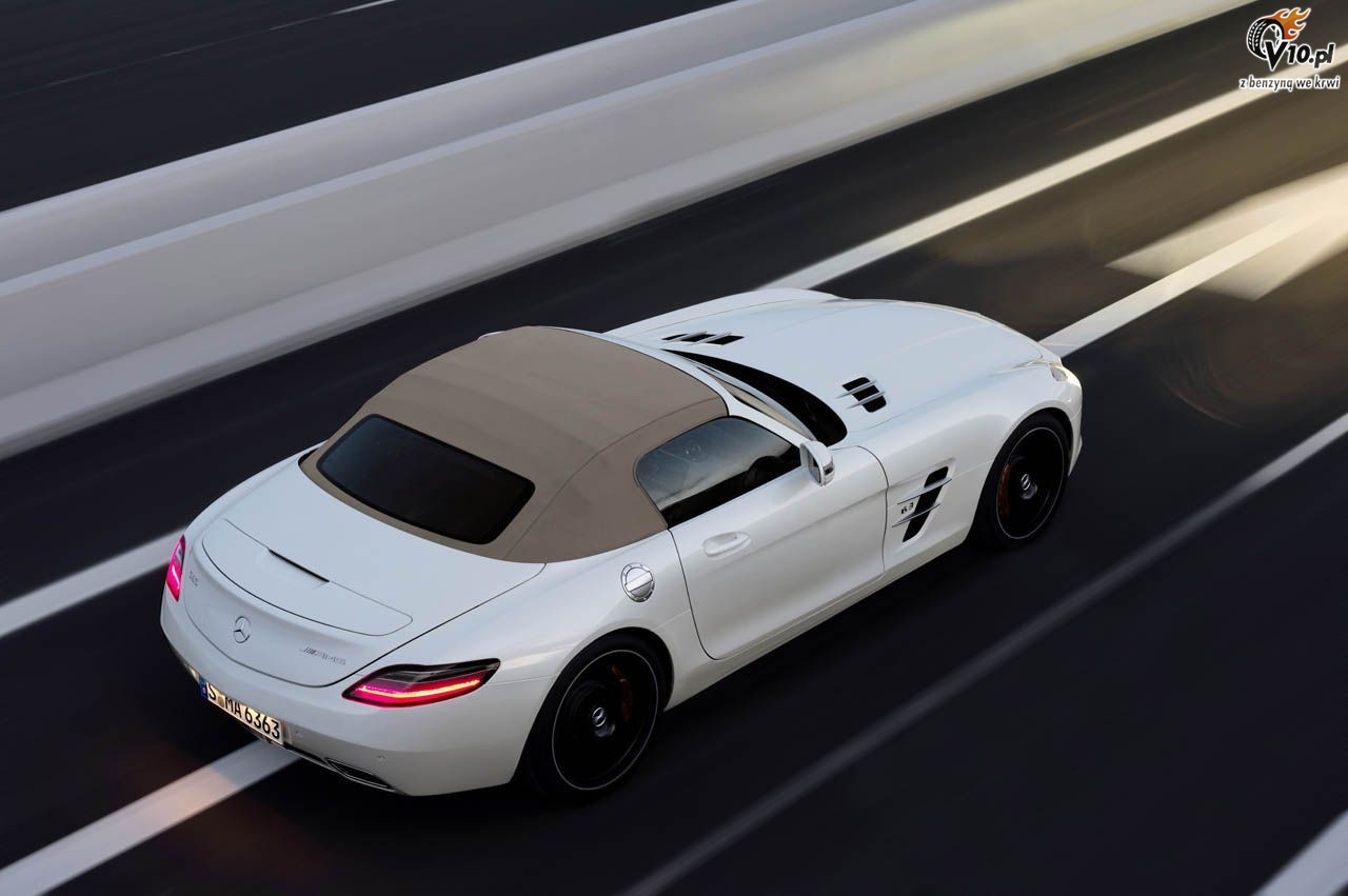 Nowy Mercedes SLS AMG Roadster - kolejne oficjalne zdjcia
