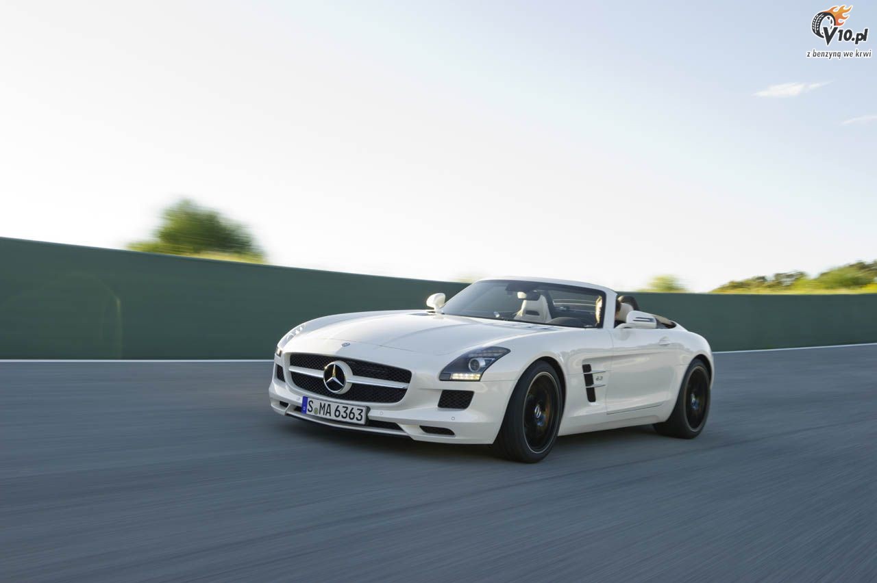 Nowy Mercedes SLS AMG Roadster - kolejne oficjalne zdjcia