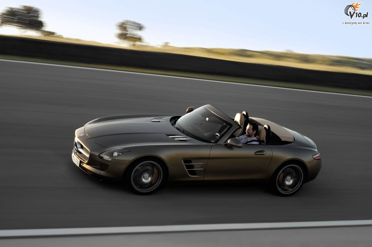 Nowy Mercedes SLS AMG Roadster - kolejne oficjalne zdjcia