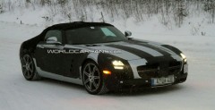 Nowy Mercedes SLS AMG Roadster - zdjcie szpiegowskie