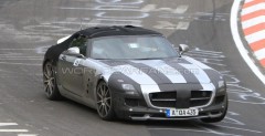 Nowy Mercedes SLS AMG Roadster 2011 - zdjcie szpiegowskie