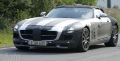 Nowy Mercedes SLS AMG Roadster 2011 - zdjcie szpiegowskie