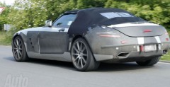 Nowy Mercedes SLS AMG Roadster 2011 - zdjcie szpiegowskie