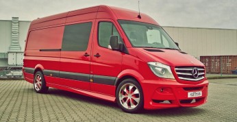 Mercedes Spinter Hartmann - atrakcyjny van