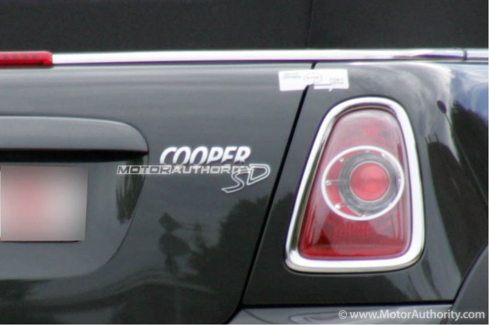 Nowy Mini Cooper SD - zdjcie szpiegowskie
