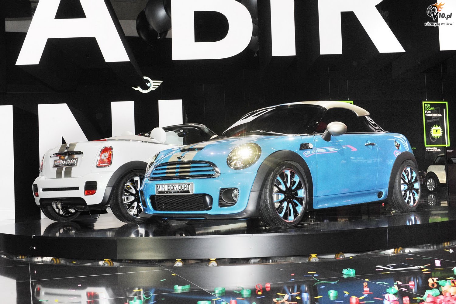 Mini Coupe Roadster Concept - Frankfurt Motor Show 2009
